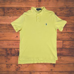 Yellow Men's Ralph Lauren Polo Shirt